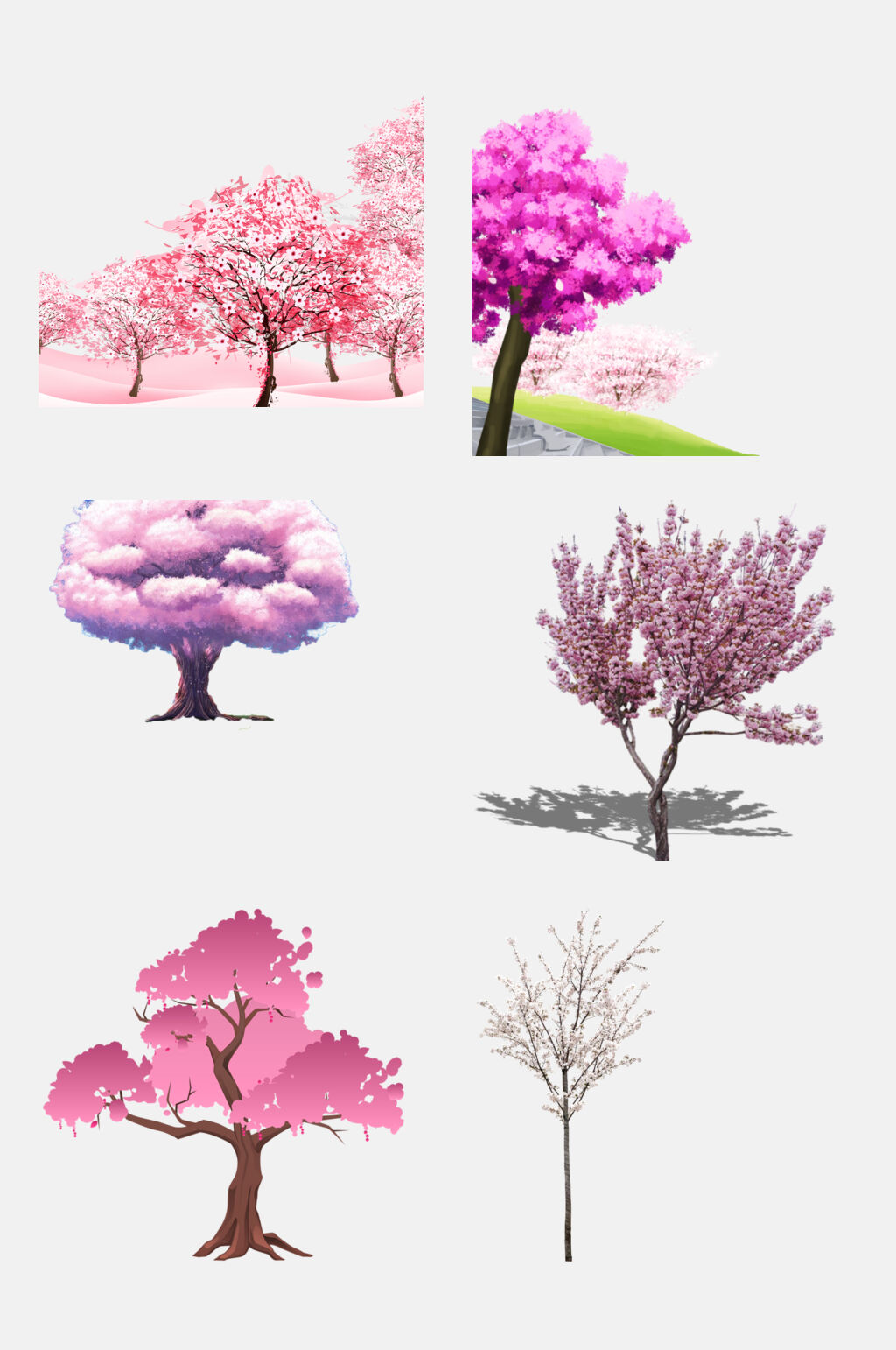 樱花樱花节桃花节素材桃花美丽素材