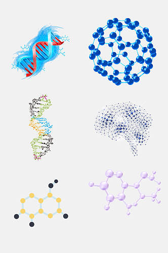 基因元素设计元素基因排列矢量图14