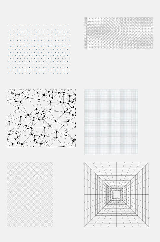 网络网格星斗网格直线网格设计元素
