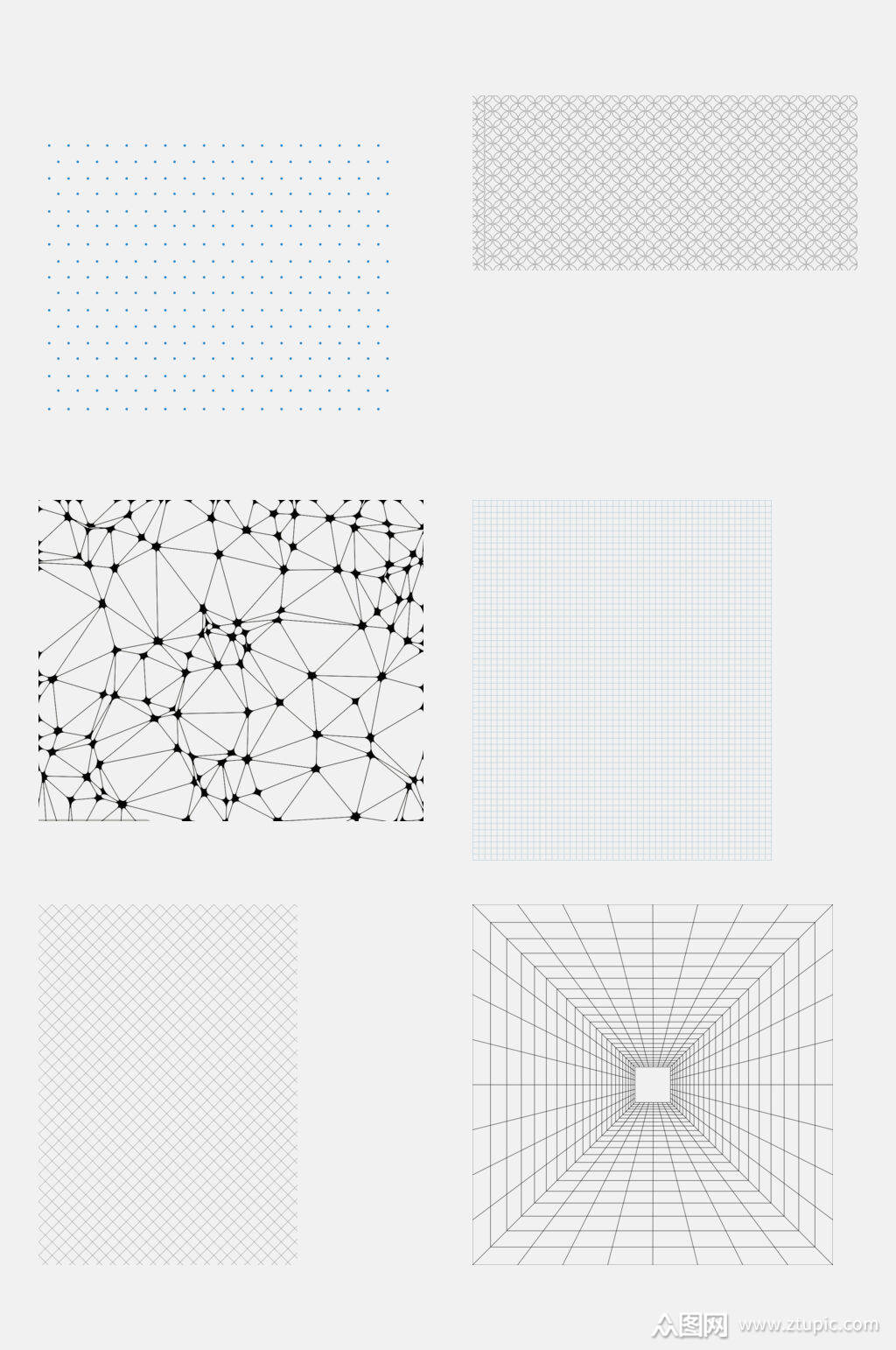 网络网格星斗网格直线网格设计元素