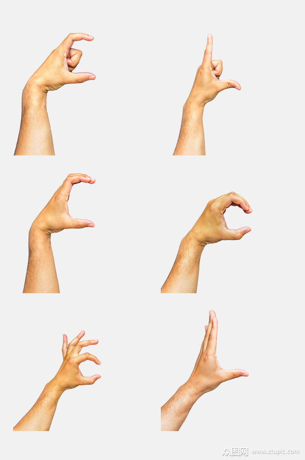 免抠元素手势元素素材