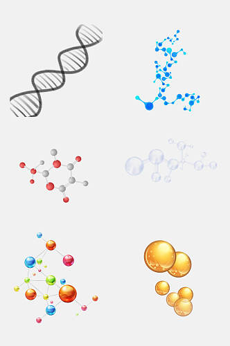 基因元素设计元素基因排列矢量图8