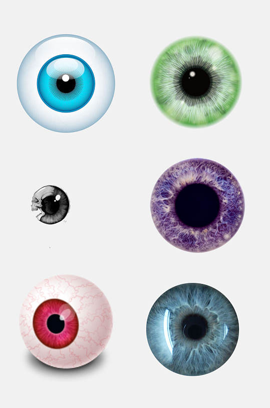 免抠元素瞳孔眼球元素素材