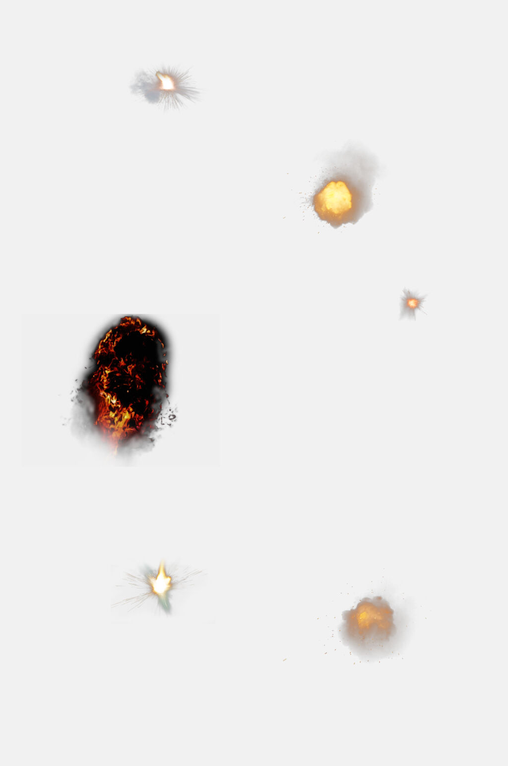 爆炸火花元素素材素材