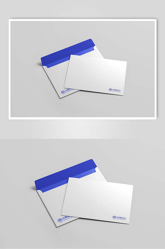 文件袋正反面样机贴图-众图网