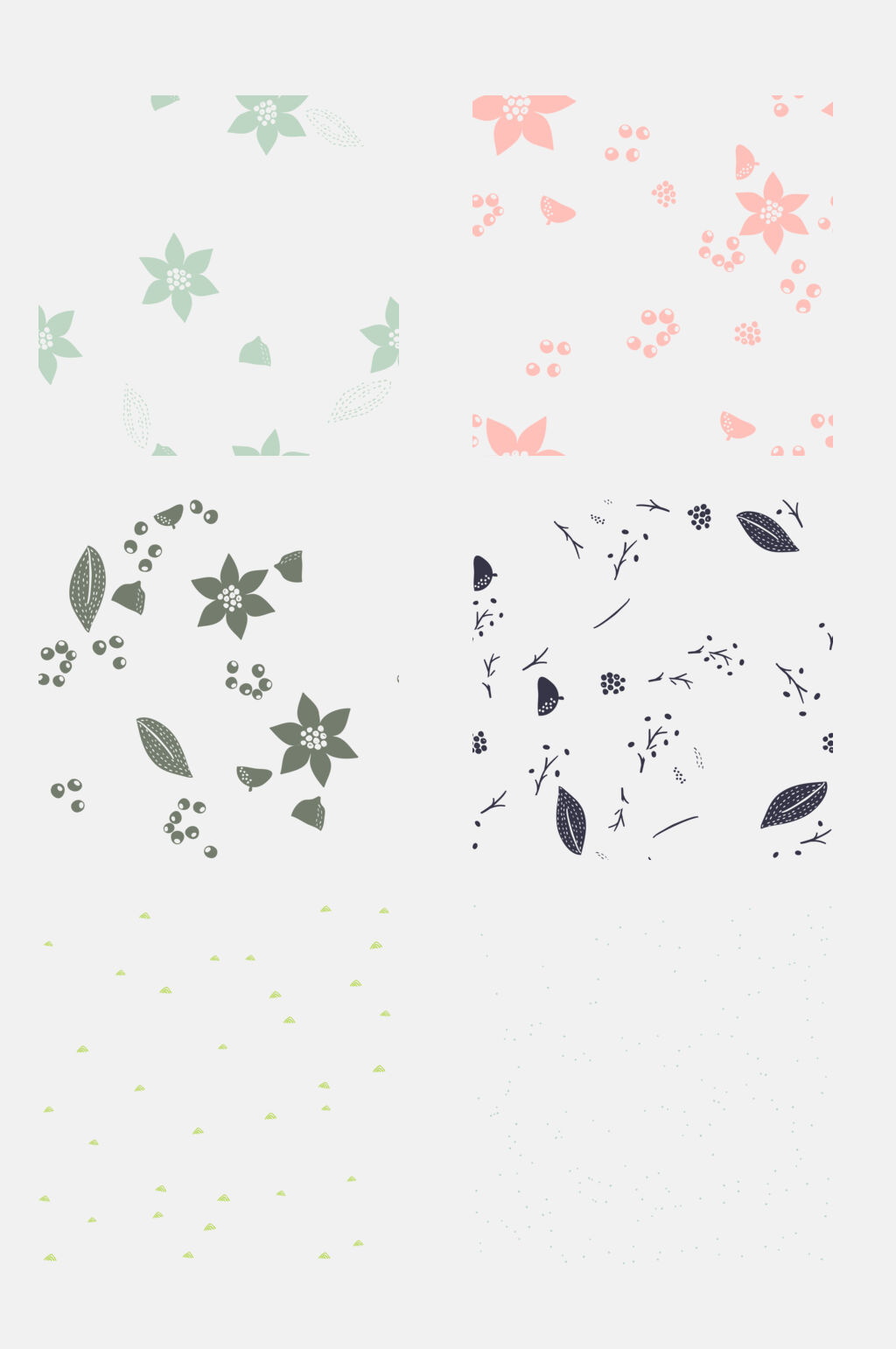 小碎花元素素材