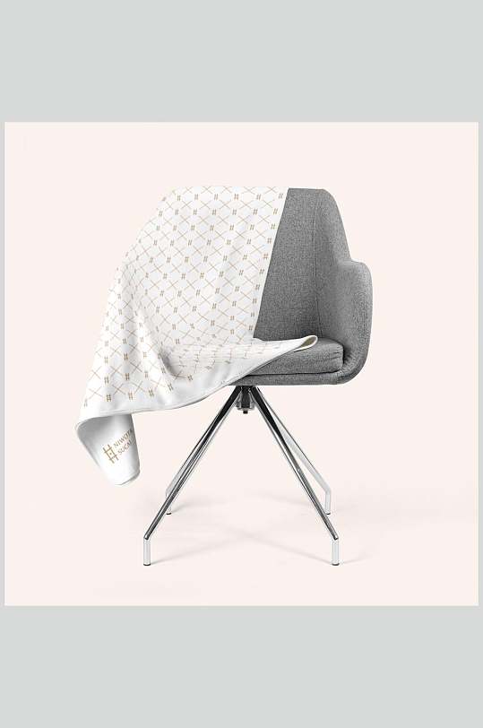毛巾放椅子上样机效果图