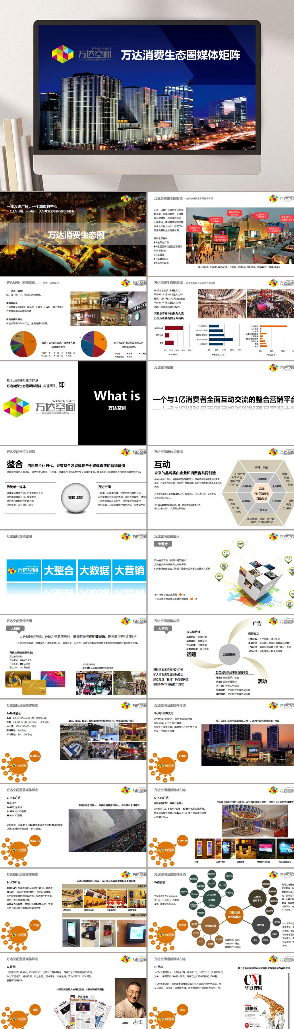 高级全新建筑设计模板PPT素材