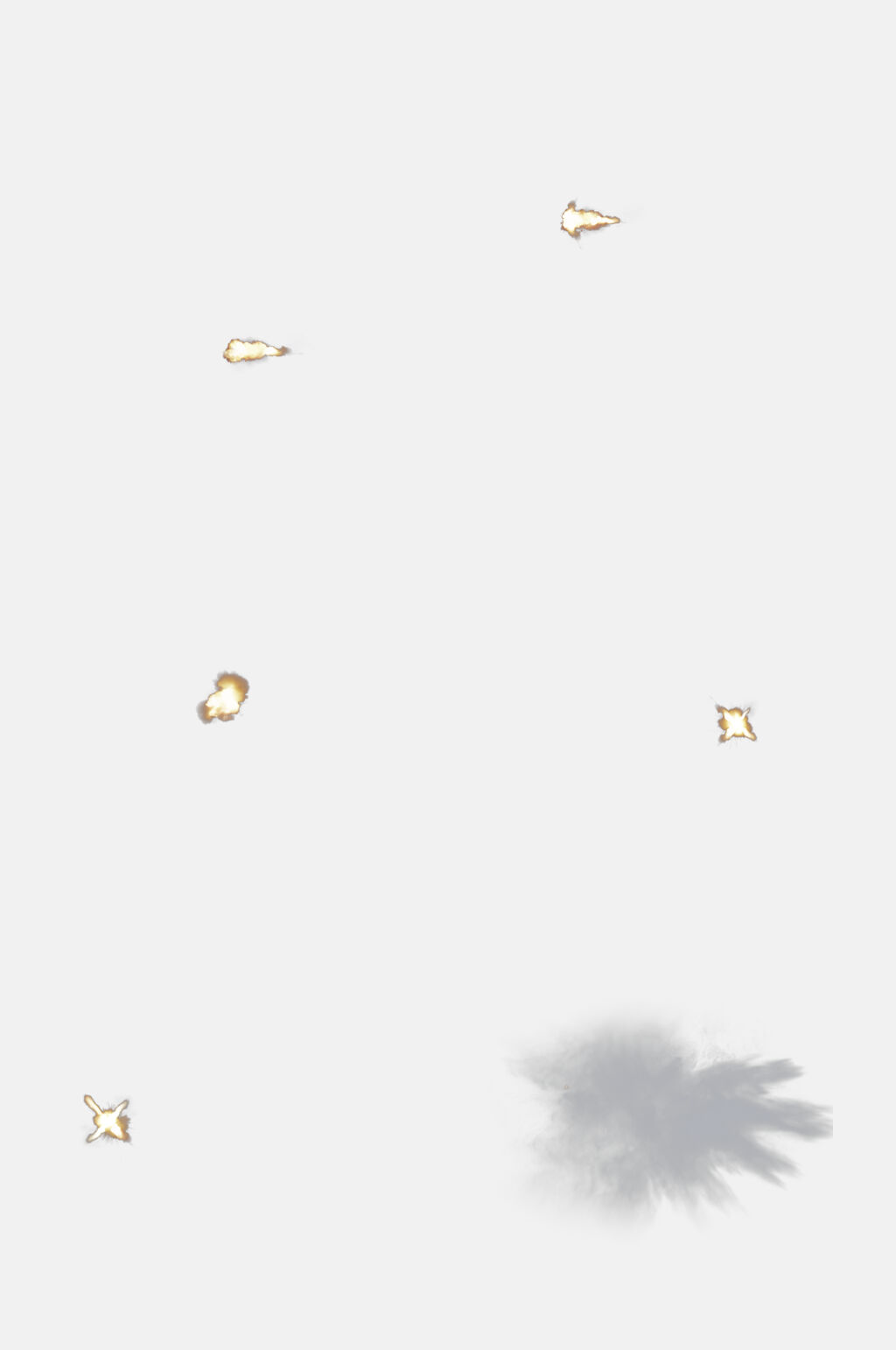 真实闪亮爆裂烟雾免扣元素素材