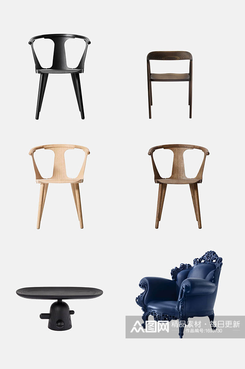 简约椅子沙发免扣元素素材素材