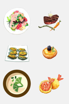 海鲜日韩料理设计元素
