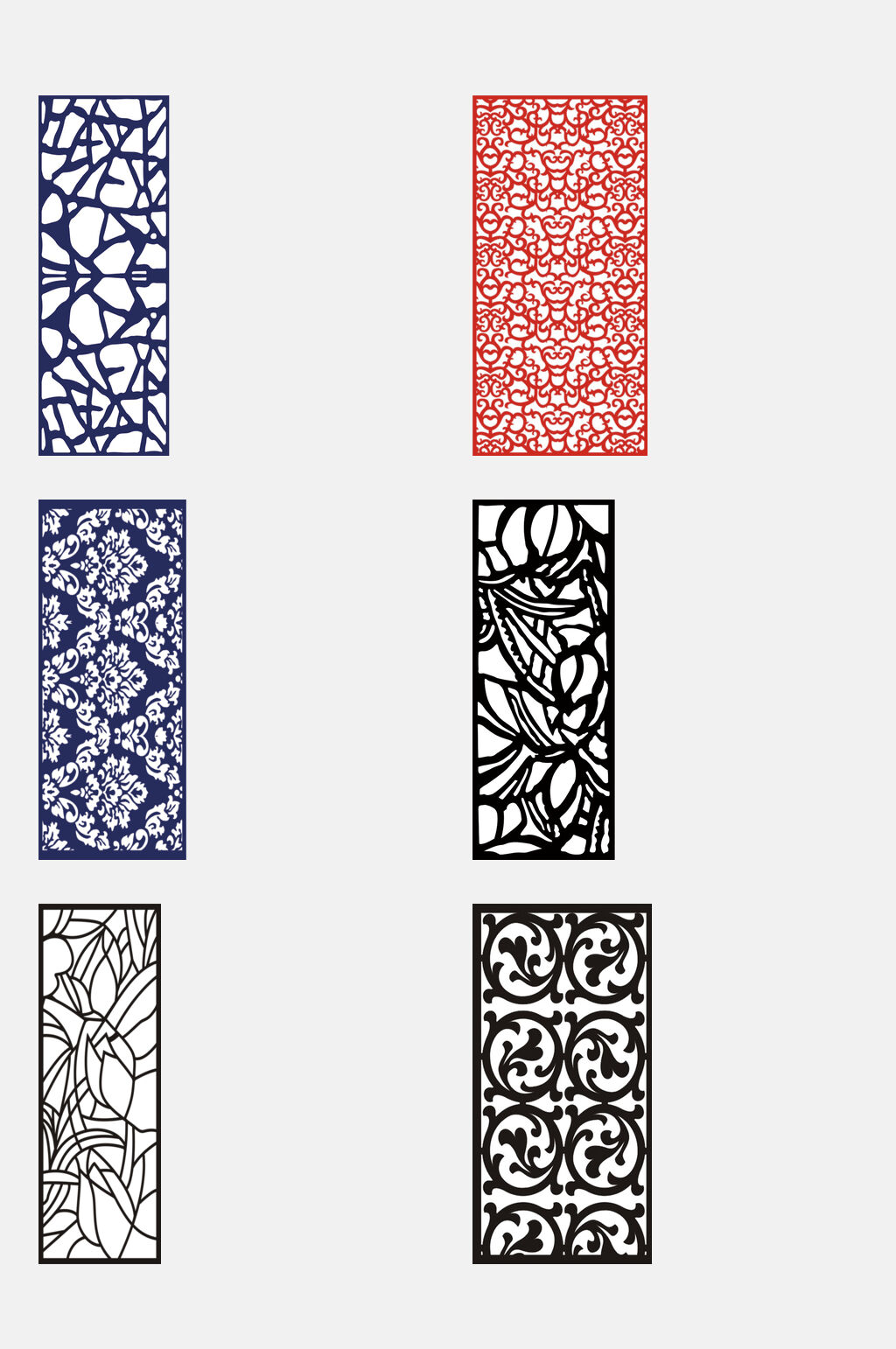 中式窗花古典雕花免扣元素