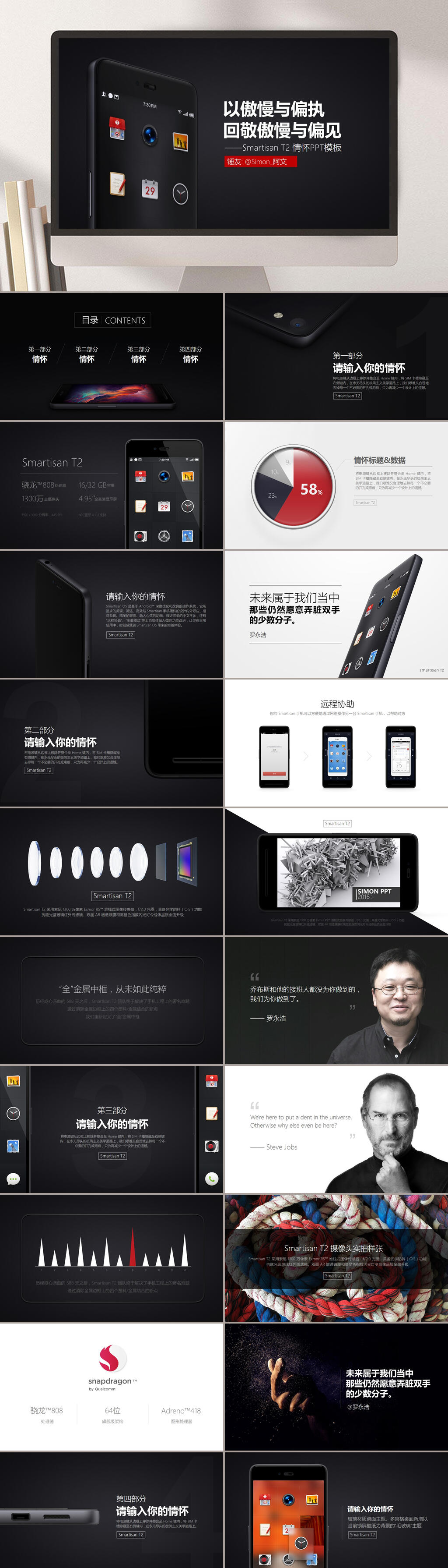 静态精选分享心得PPT素材