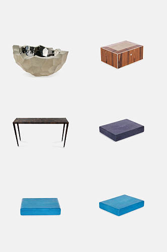 免抠元素素色后现代板凳沙发茶几元素素材