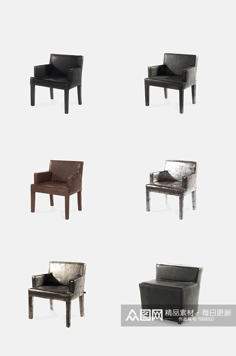 中式后现代板凳沙发茶几元素素材素材