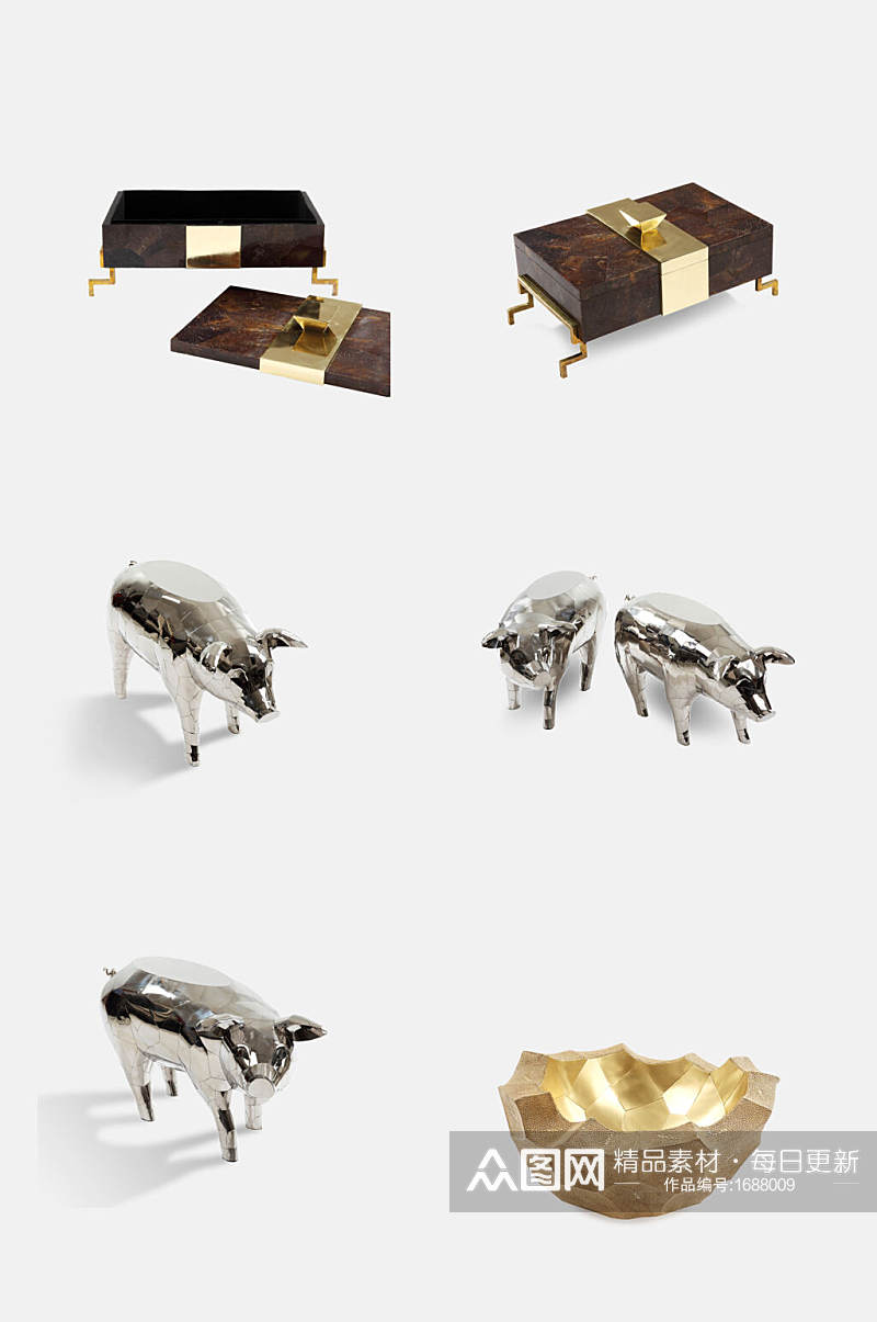 欧式后现代板凳沙发茶几元素素材素材