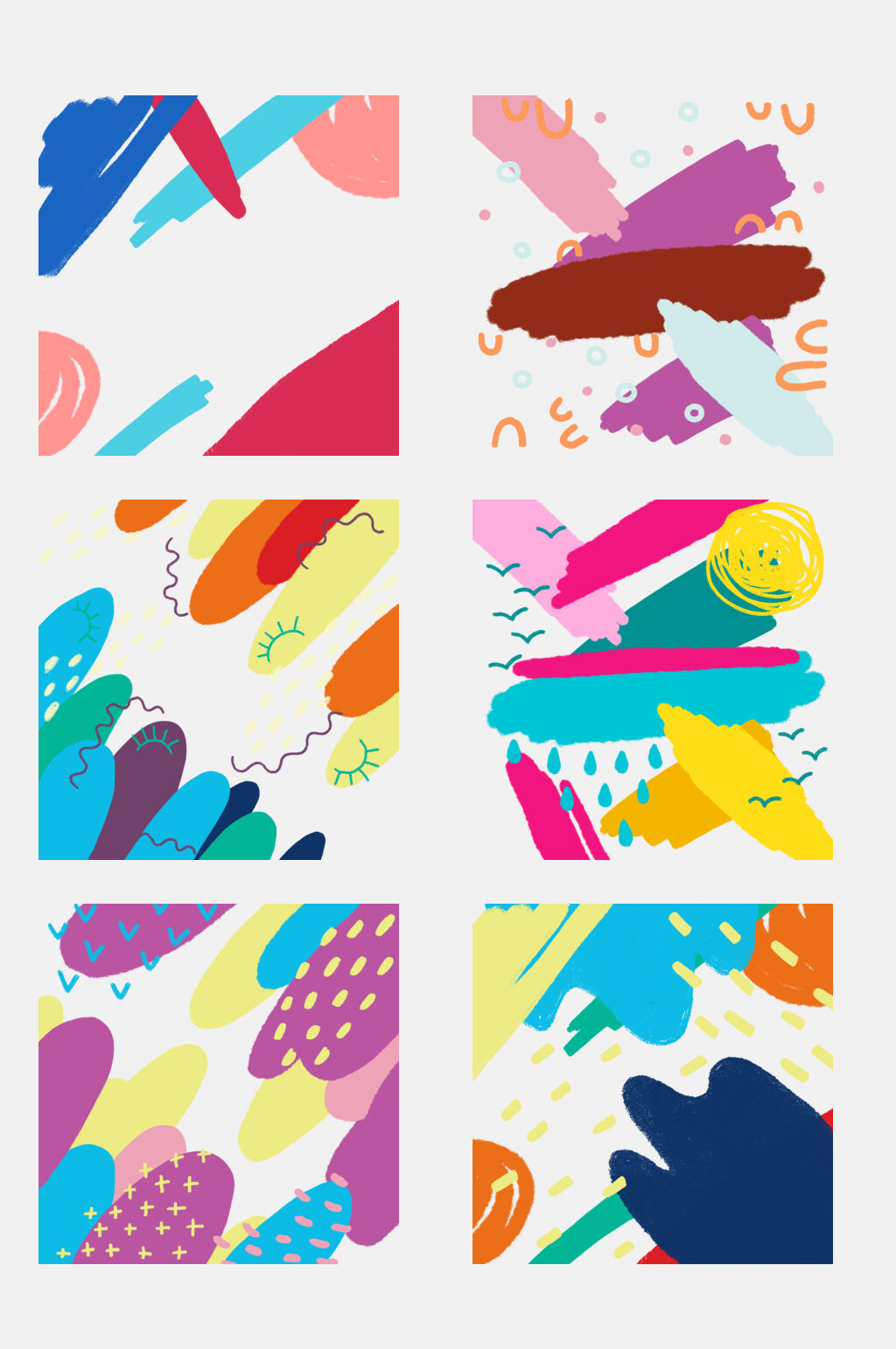 水彩涂鸦背景设计元素模板下载-编号1688542-众图网