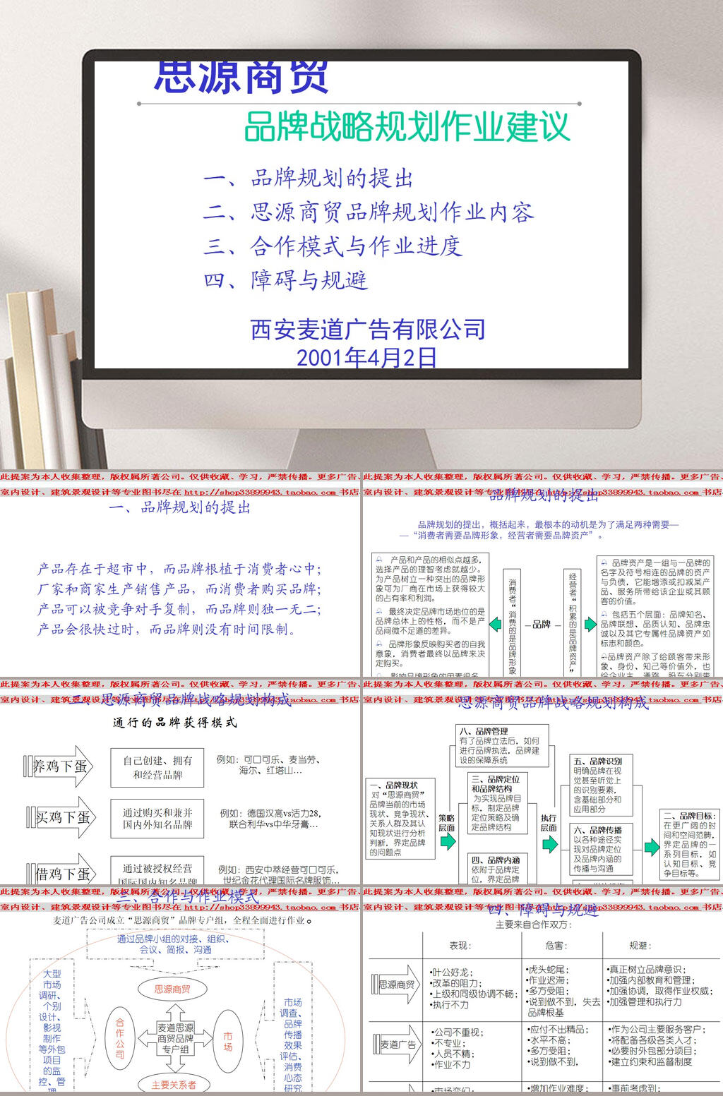 思源商贸品牌战略规划作业建议PPT素材
