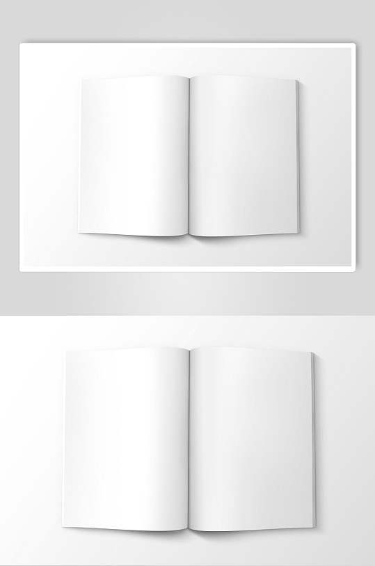 空白画册样机贴图效果图