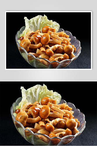 火锅菇类配菜高清图片