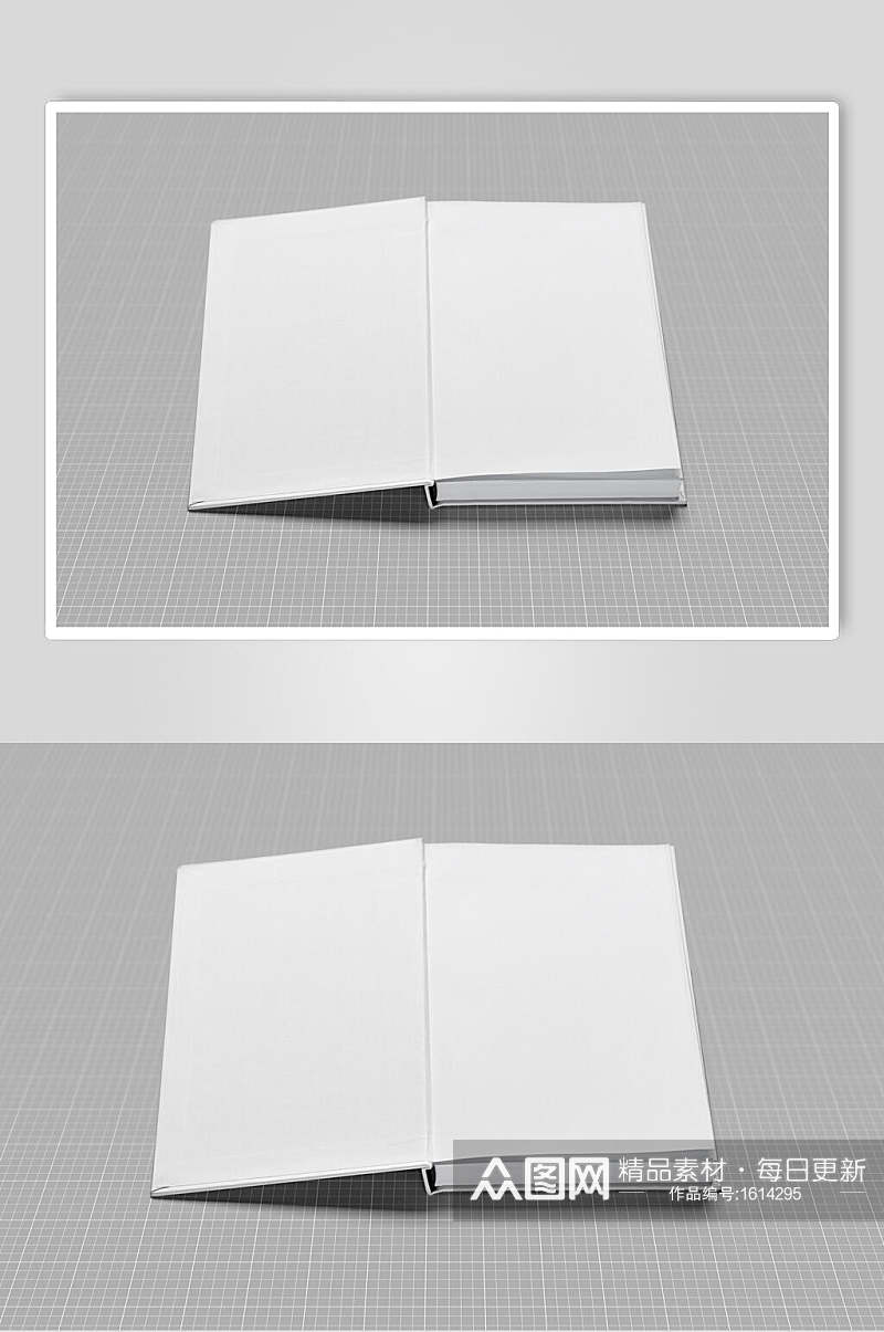 空白画册书籍序言样机贴图效果图素材