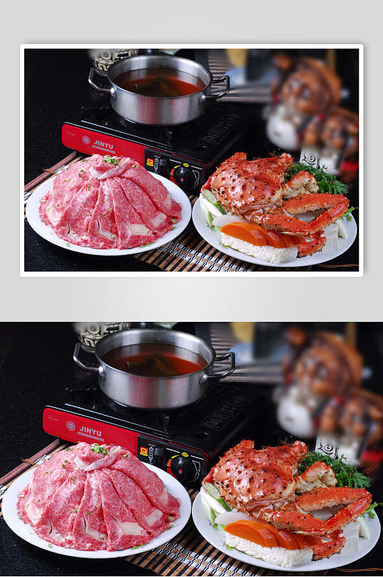 松板帝王锅美食图片
