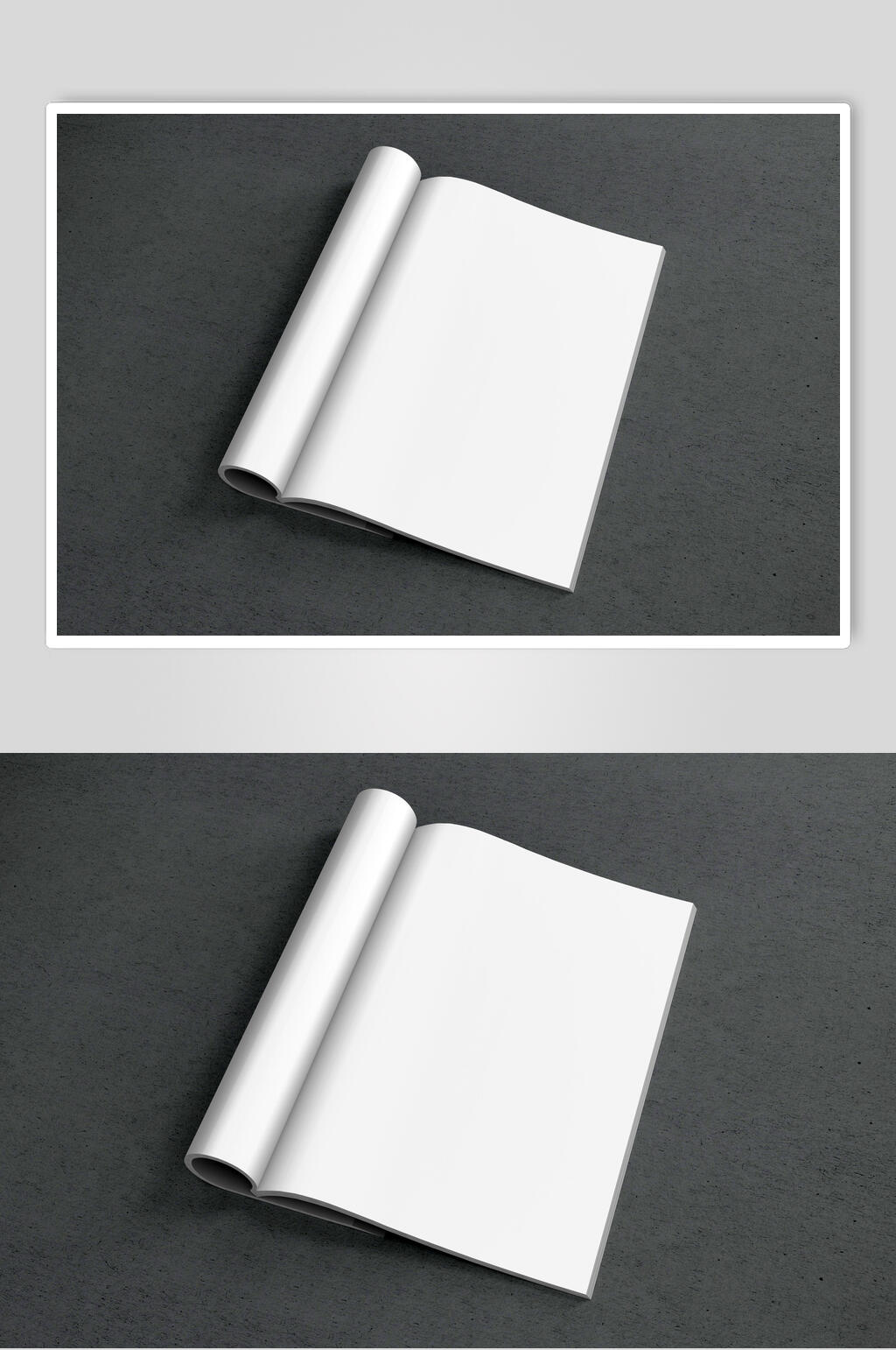 书单模板空白图纯色图片