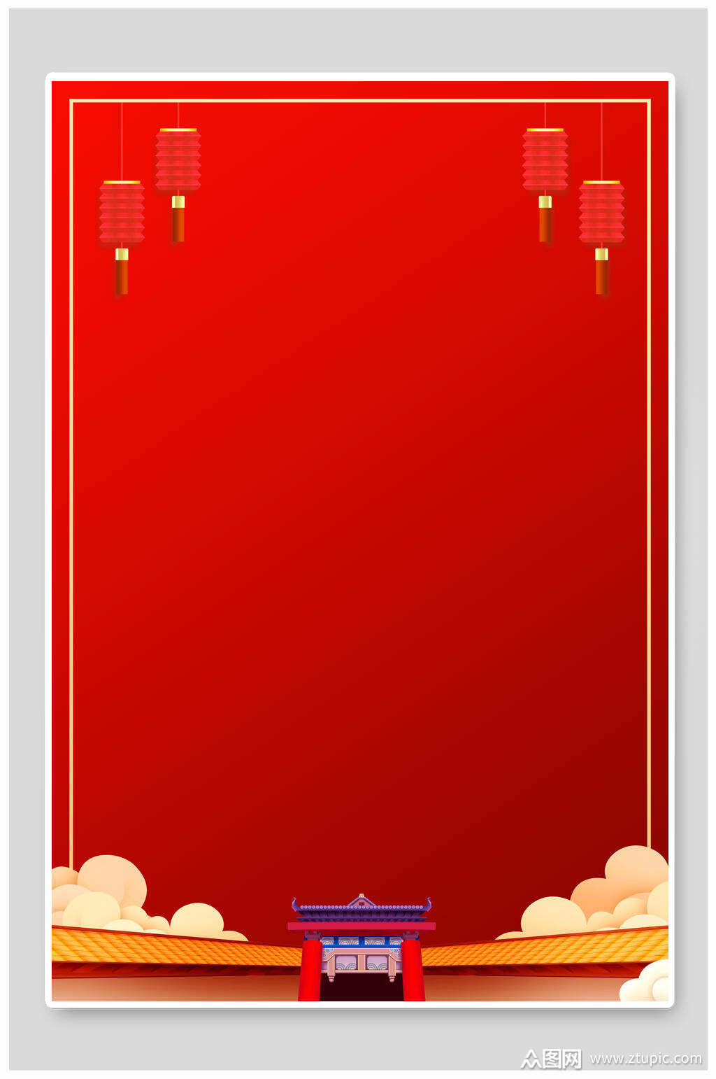 红色正式喜庆背景素材