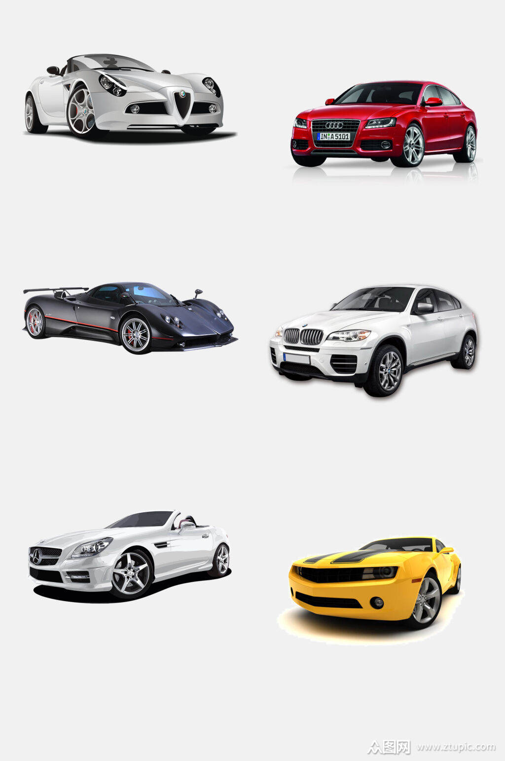 实用跑车元素素材