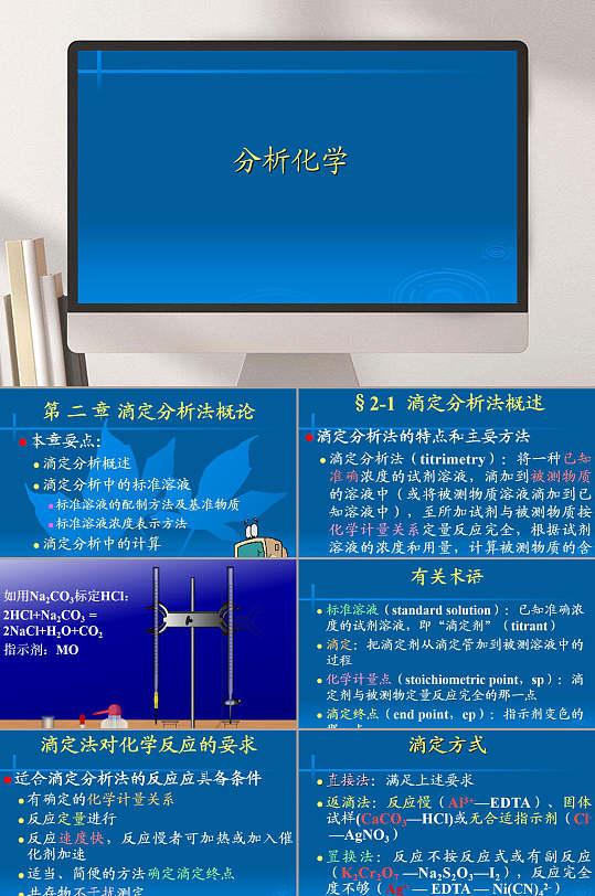 分析化學(xué)PPT模板