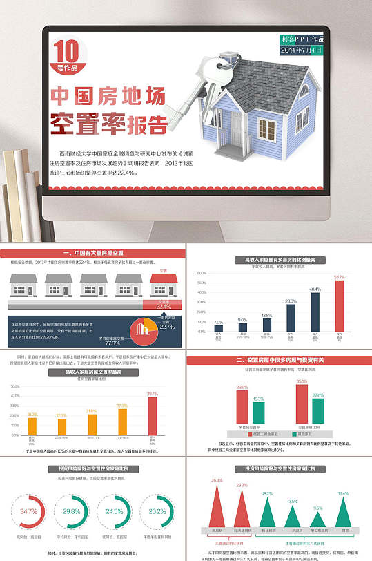 中国住房空置率报告PPT