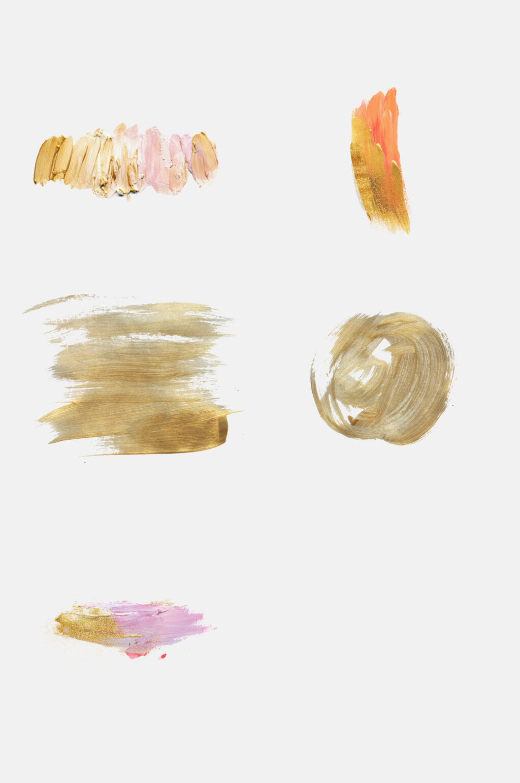 油画笔触元素素材