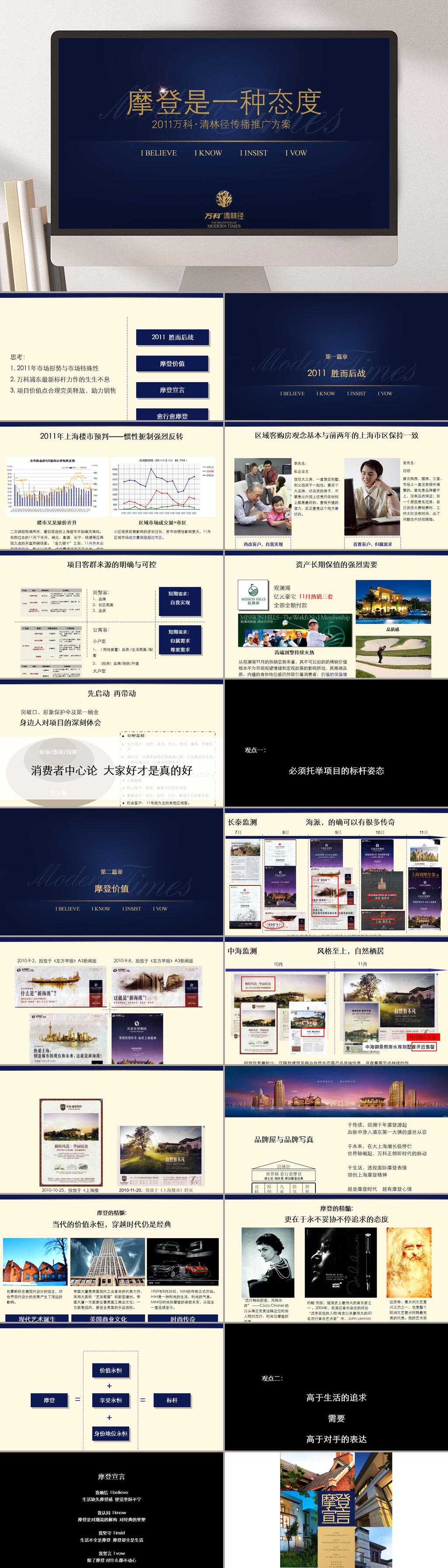 地产广告市场推广整合方案完整版PPT模板素材