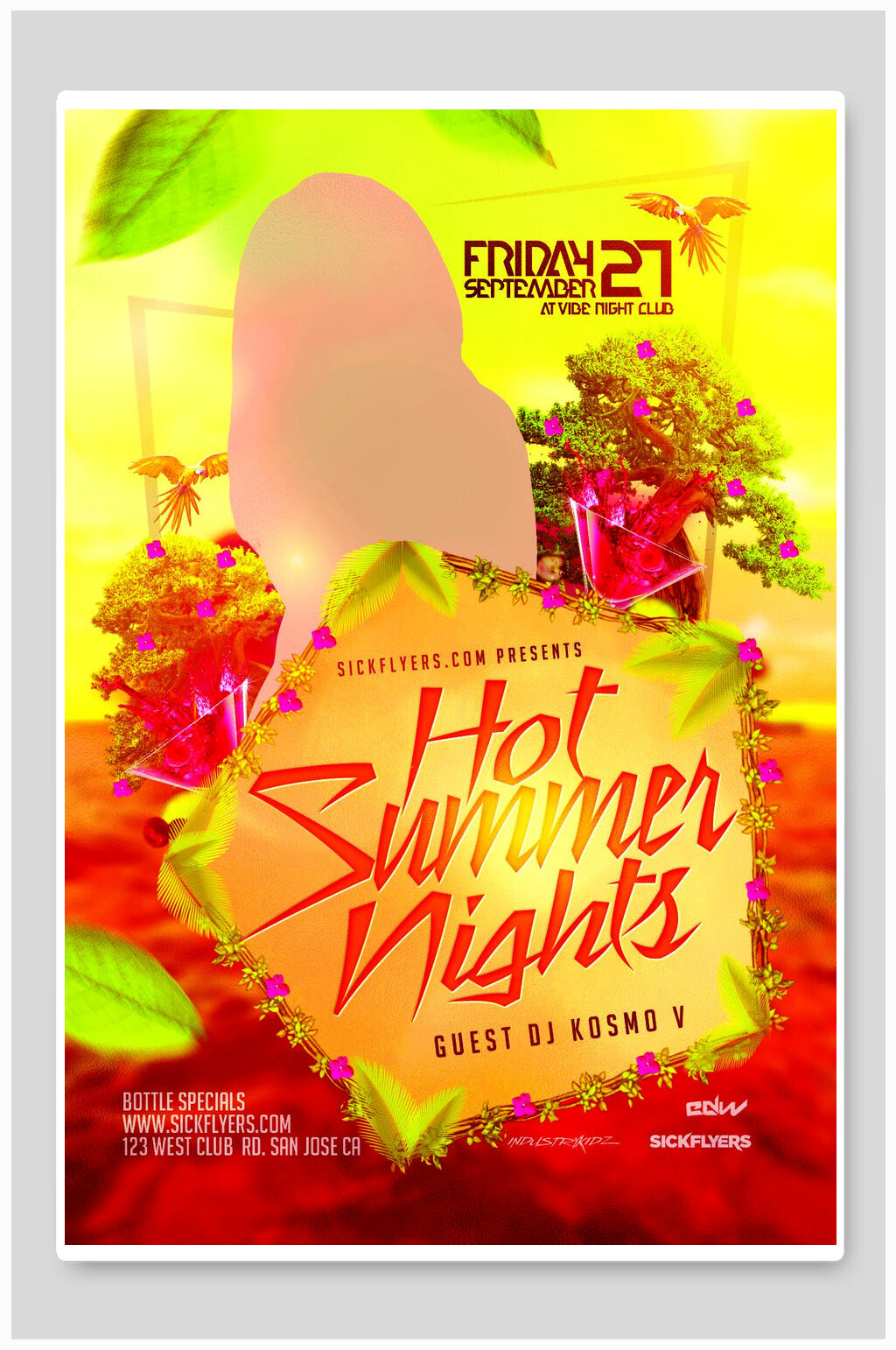 独家立体国外创意海报素材