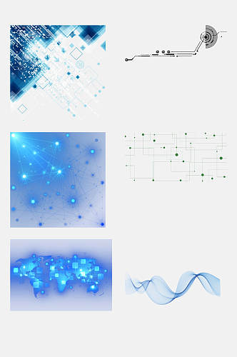 科技创新免抠元素素材