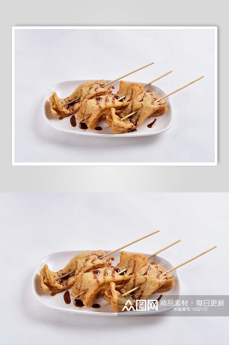 韩式鱼饼高清图片素材