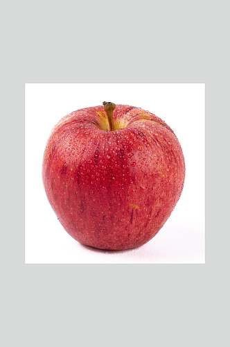 食品生鲜水果红苹果摄影图