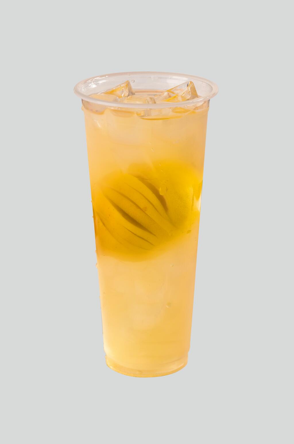 x蜂蜜柚子茶饮品摄影图