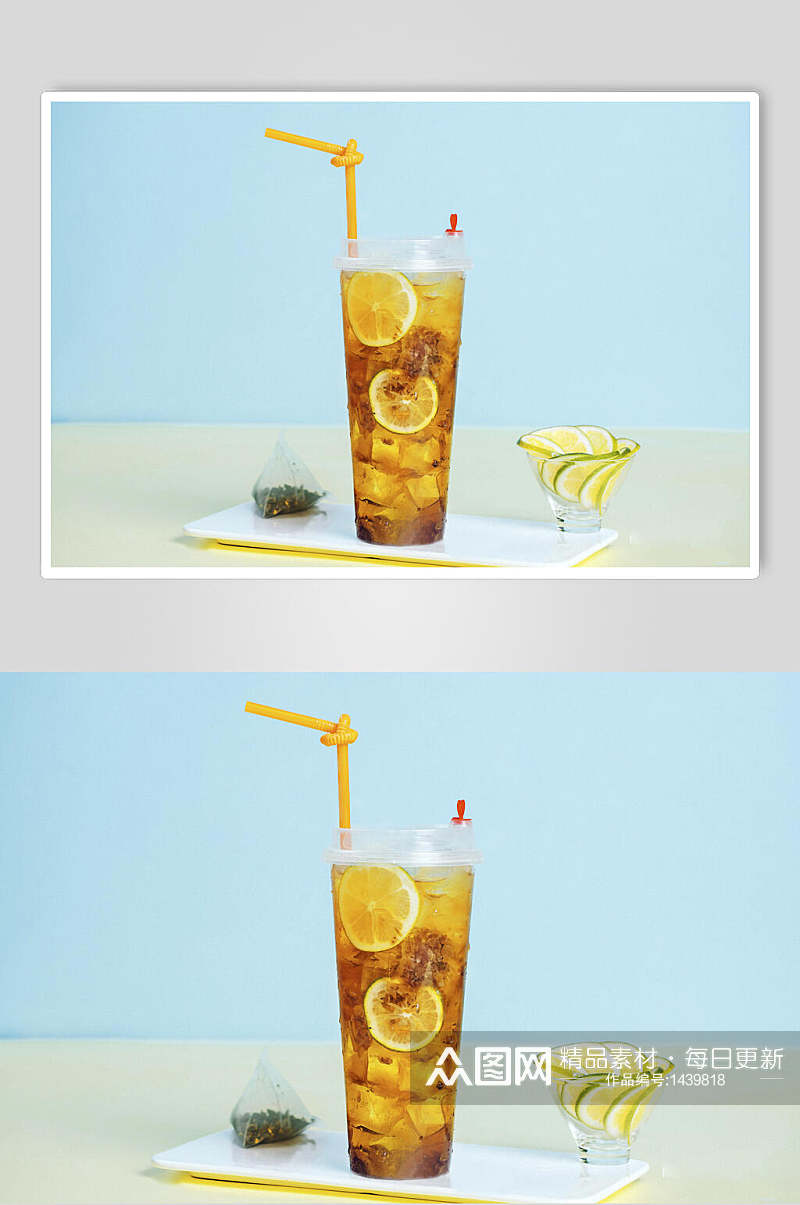 柠檬红茶高清图片素材