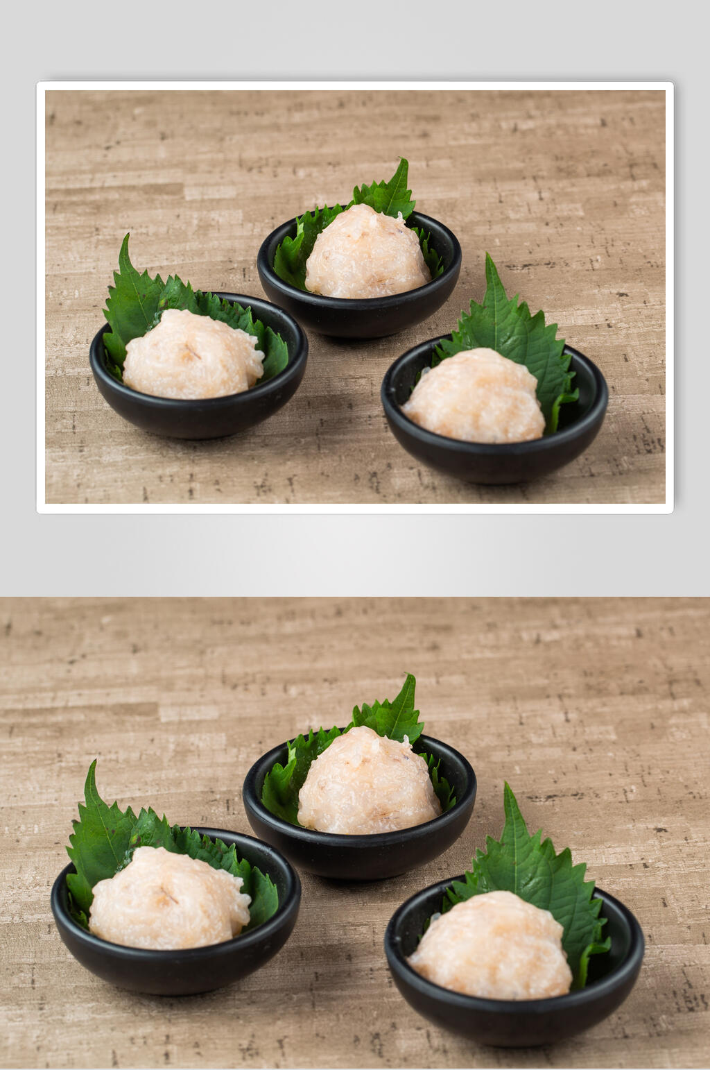 生虾滑美食摄影图素材