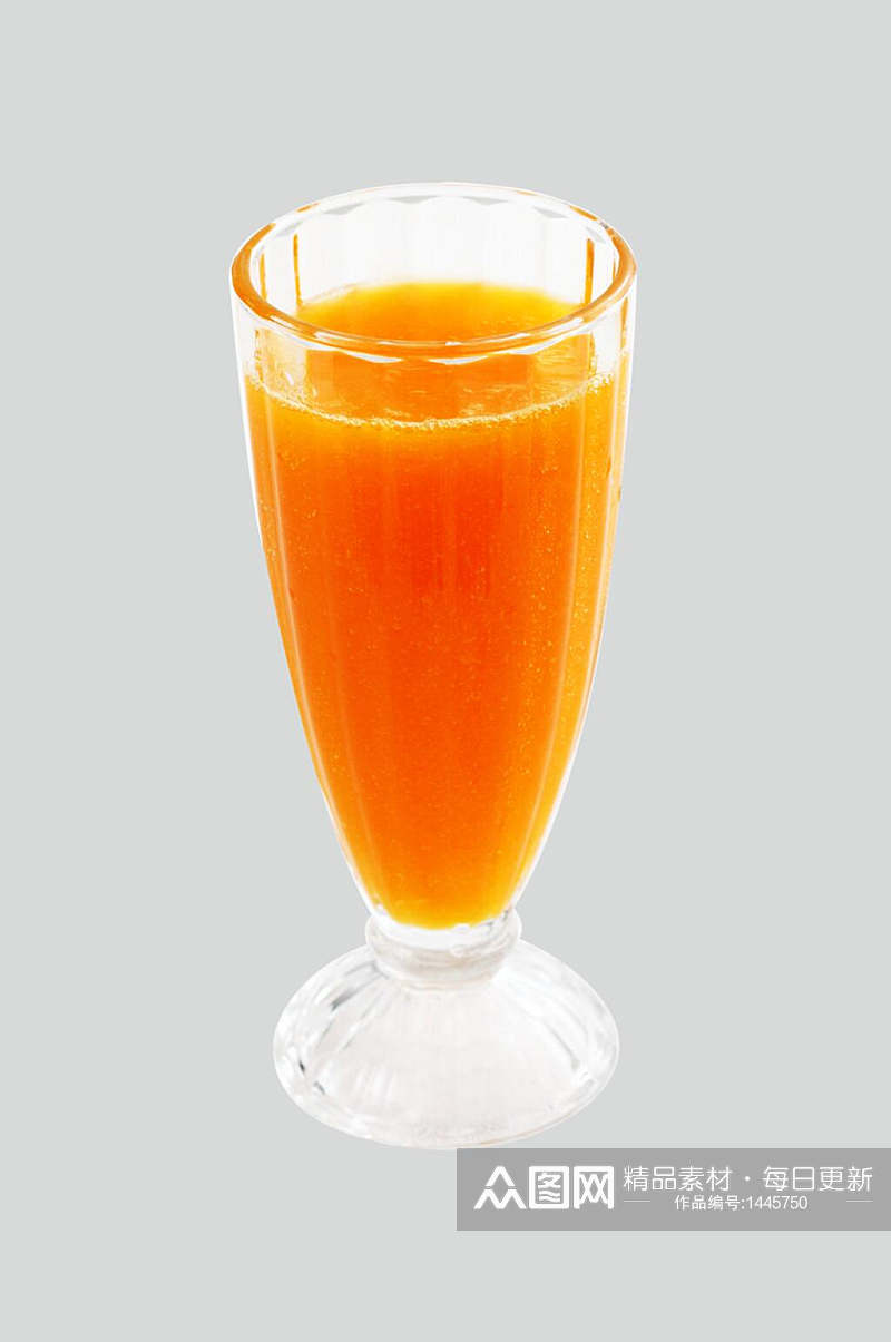 木瓜汁饮料摄影图素材