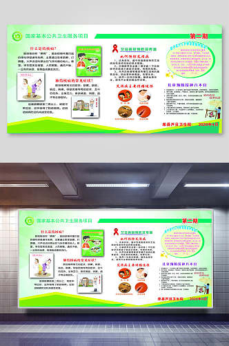 简约第二期国家基本公共卫生展板