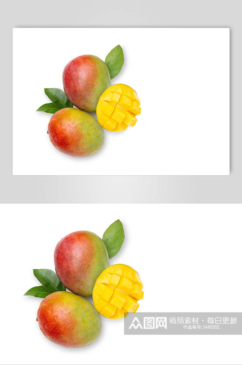 鲜鲜水果小芒果摄影图素材