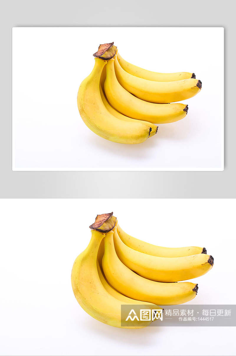 夏季水果香蕉生鲜摄影图素材