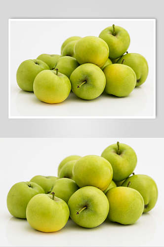 绿色青苹果高清摄影图