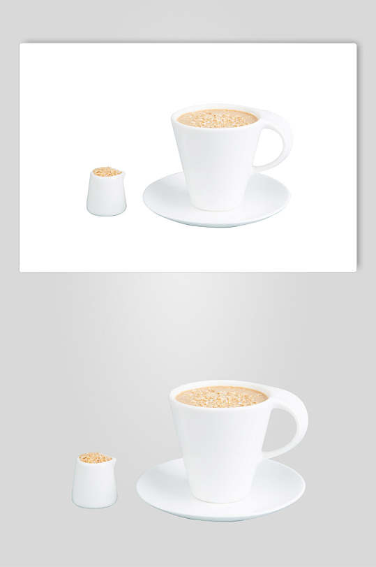 阿萨姆燕麦奶茶摄影图