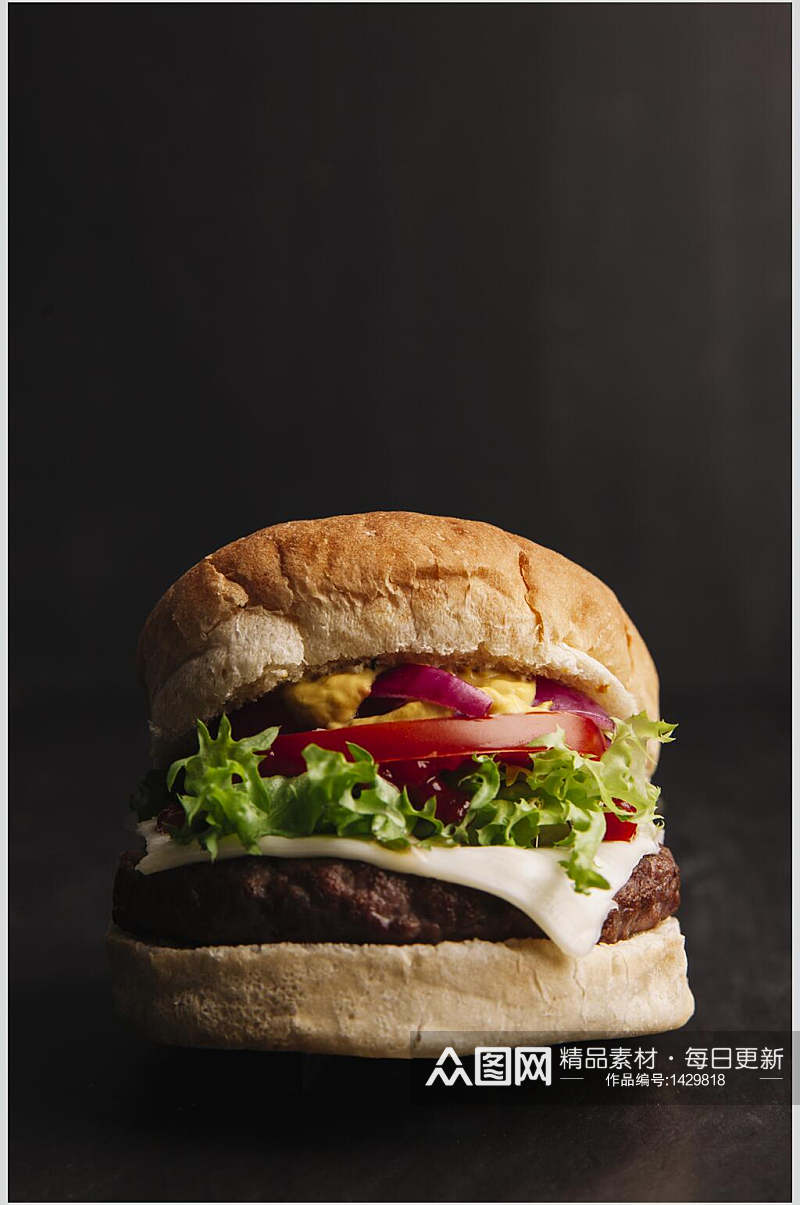 牛肉汉堡高清图片素材