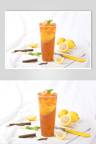 柠檬茶高清图片