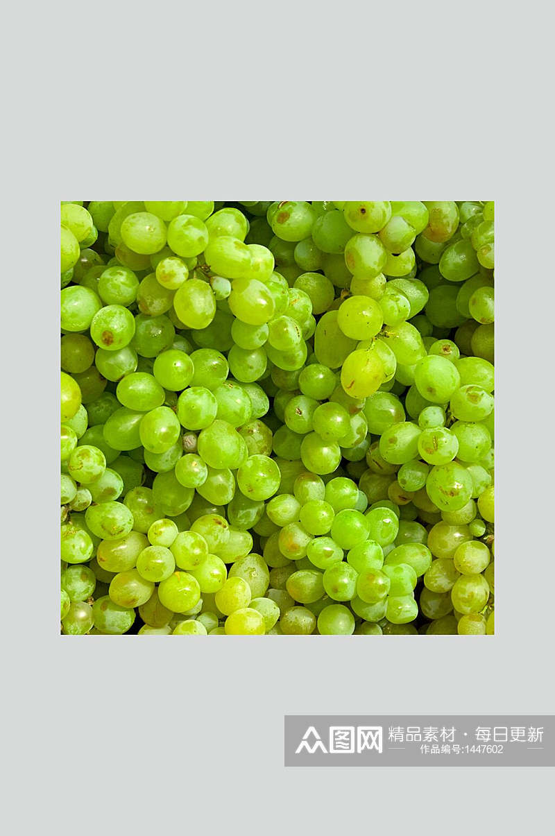 绿葡萄高清图片素材