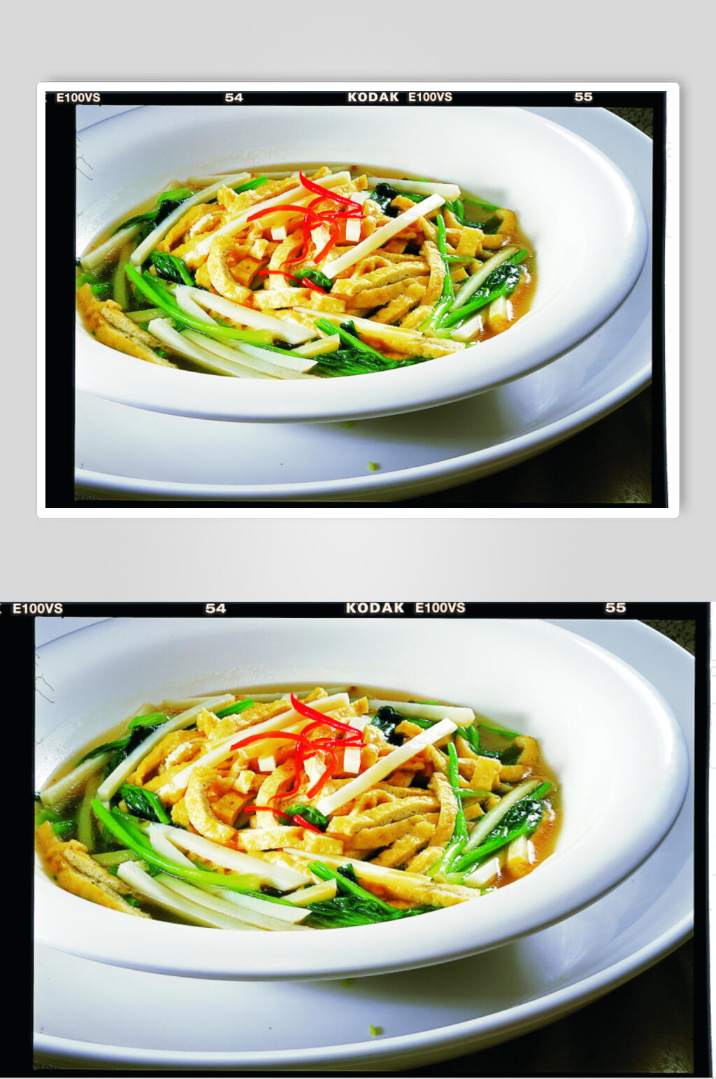 HQ豆腐土豆炖菠菜图片素材